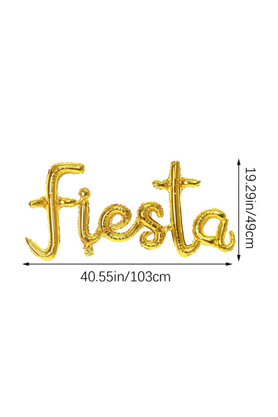 Choice بالونات زينة لحفلات فييستا أخرى، قطعة واحدة، زينة لحفلات فييستا مكسيكية، زينة تاكو لواو