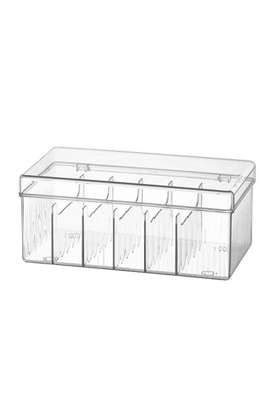 Choice Transparent Eyelash Storage Box With Lid Desktop Cosmetics organization Tool Acrylic Transparent Cas