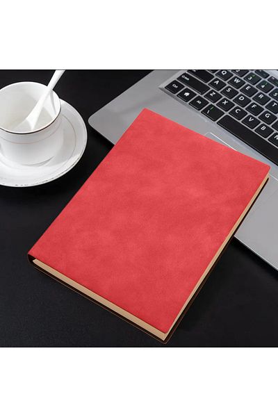 Choice A5 160pages Red Thickened A5 Business Pu Notepad Sheepskin Student Stationary Notebook Lined Daily P
