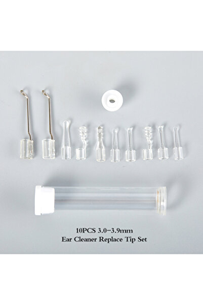 Choice 10 قطع/مجموعة أطراف استبدال منظف الأذن بقطر خارجي عالمي 3.0-3.9 مم أطر...