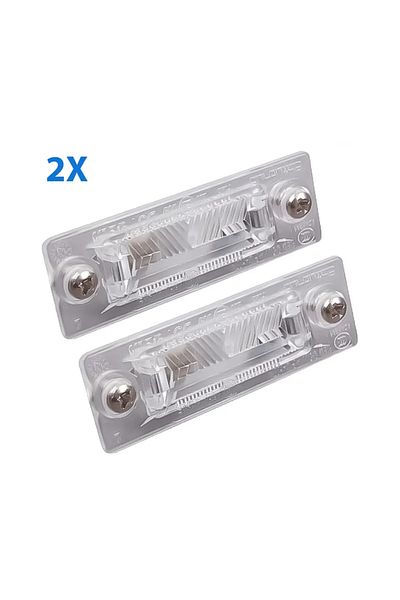 Choice as pic 2pcs Car LED Number License Plate Light LED License Lamp For VW Golf 5 VW Caddy III Passat T