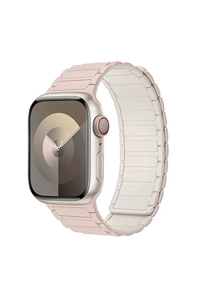 Choice 38 مم 40 مم 41 مم 09 حلقة مغناطيسية وردية اللون لأشرطة الساعة 44 مم 40...