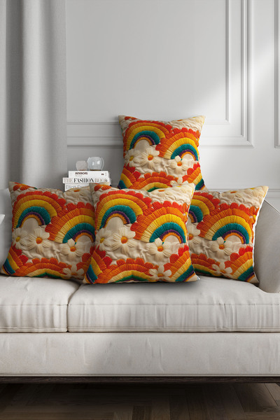 Hayal Dekoratif زخارف قوس قزح والبابايا 4-تاليم فستق الملابس