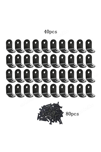 Choice 40 قطعة من 10 إلى 50 قطعة من دعامات الزاوية على شكل حرف L المصنوعة من ...