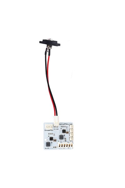 ANENG A Rev2.0 Dream PSU 12V Power Supply Board + Power Plug Adapter For SEGA DreamCast Game Console Repl.