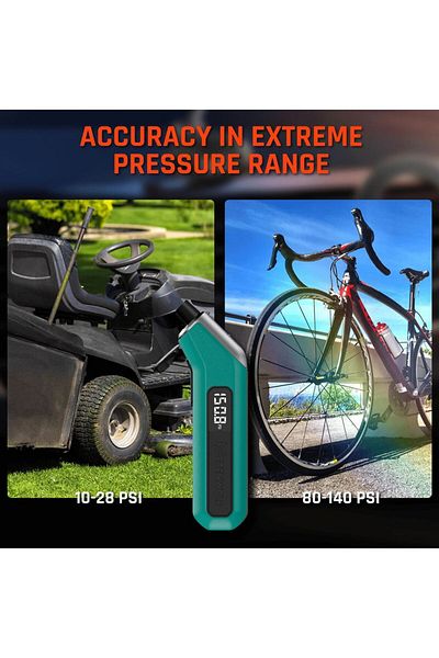 Choice Electronic tire pressure gauge, fast and accurate detection, suitable for cars, motorcycles, bicy...