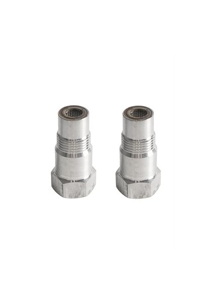 Choice 2pcs O2 Oxygen Sensor Connector Internal Thread M18x1.5 Bung Adapter P0420 P0430 For OFF ROAD
