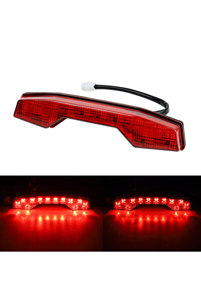 Choice مجموعة مصابيح خلفية LED حمراء للدراجات النارية ATV لسوزوكي LTZ400 LTR4...