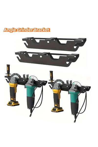 Choice Angle Grinder Storage Rack Space-Saving Grinder Stand with Cord Hanger Angle Grinder Rack Sturdy ...