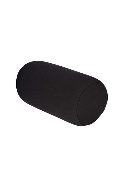 Choice Black 30cmx16cm Cylindrical Pillow Micro Mini Microbead Back Cushion Roll Pillow Head Convenient Tra