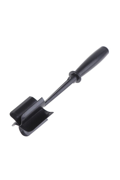 Choice مفرمة لحم سوداء، مفرمة همبرغر، هراسة بطاطس - متعددة الوظائف احترافية، نايلون مقاوم للحرارة