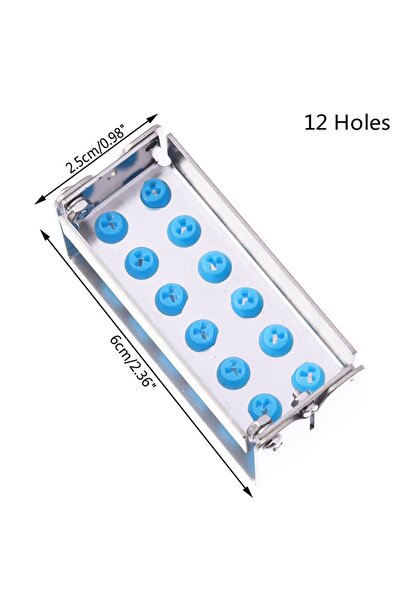 Choice1 12 Holes 8/12/30 Holes Dental Bur Holder Autlave Sterilizer Case Endo...