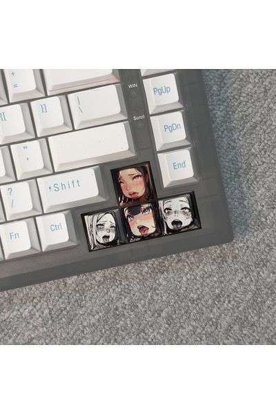 Choice NHR1 4pc Arrow key personalities PBT Keycaps Cherry Profile 5-Sided Dye-Sublimation For Cherry Gater