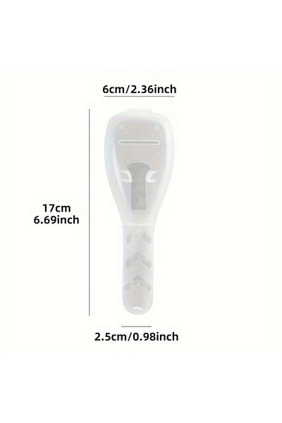 Choice 5pcs Clear Razor Travel Storage Box Transparent Dustproof Carrying Case Cartridge Box For Gillette R