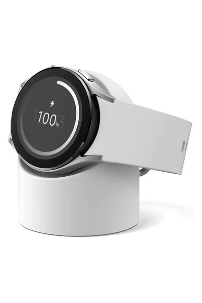 Choice GalaxyWatch 3 4 WHITE Compatible for Samsung Galaxy Watch 4 Charger Stand 40mm 44mm 42mm 46mm Galaxy