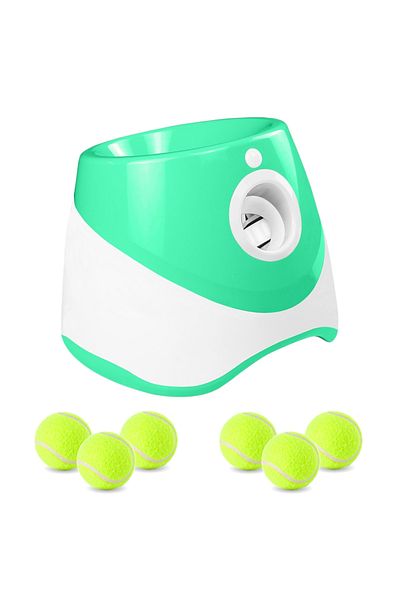 Choice Green Dog Tennis Ball Launcher Dogs Chase Automatic Toys Automatic Fun Interactive Machine Fun Inter