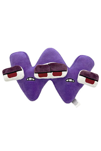 Choice لعبة محشوة على شكل حرف W من لور أبجدي، دمية أنمي كاواي، 26 حرفًا إنجلي...