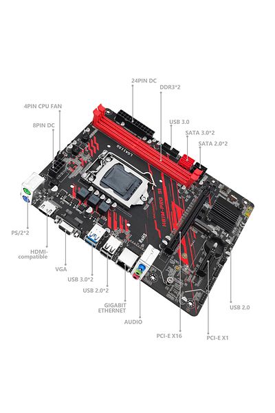 Choice Motherboards MACHINIST H81M-PRO S1 Motherboard LGA 1150 NVME M.2 Slot Support I3 I5 I7/Xeon E3 V3 Pr