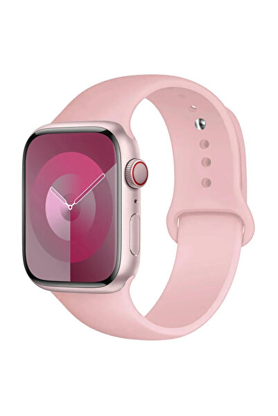 Choice 38mm-40mm-41mm S-M 24 Vintage rose Silicone Band For Watch strap 44mm ...