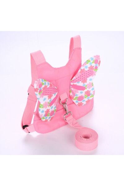 Choice حزام أمان للأطفال الصغار وردي اللون مزود بجناح للمشي وحزام للأطفال وحز...