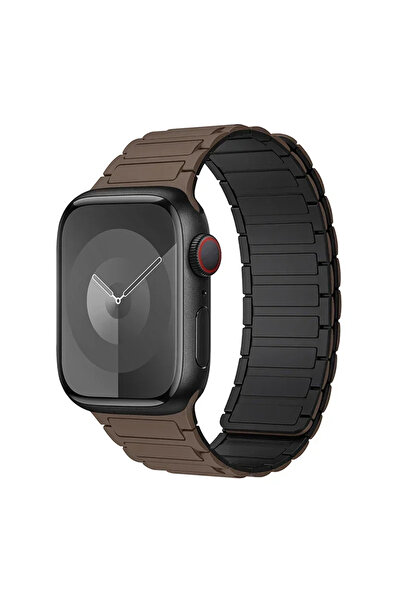 Choice 42 مم 44 مم 45 مم 49 مم 11 حلقة مغناطيسية بلون الشوكولاتة لأشرطة الساع...