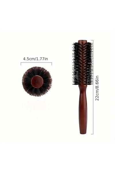 Choice مشط شعر مستقيم من نسيج قطني متوسط الحجم بثلاثة أحجام، مصنوع من شعيرات ...