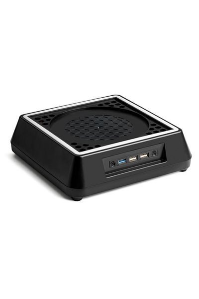 Choice Black Game Console Cooling Fan Stand For Xbox Series X Accessories Top Dust Proof Cover 3 Speed Adju