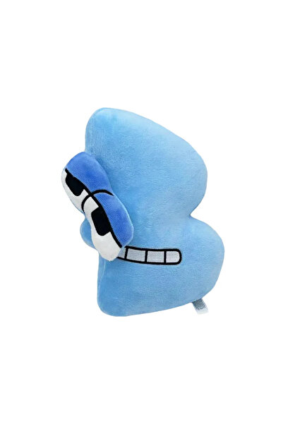 Choice قطعة واحدة من ألعاب القطيفة على شكل حرف B، دمية أنمي كاواي، 26 حرفًا إ...