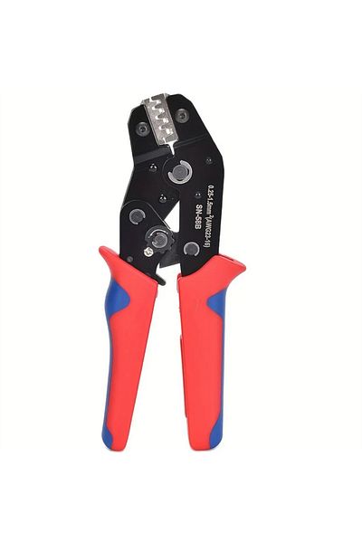 Choice SN-58B Ratcheting Crimping Tool Set For Dupont JST MOLEX Open Barrel,Non-Insulated,Terminals Butt,So