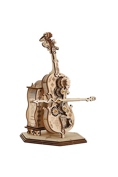 Choice violoncello violoncello 3D Car Wooden Puzzle, Scale Model,DIY Model Kit, Handcraft Gift,Home Decorat
