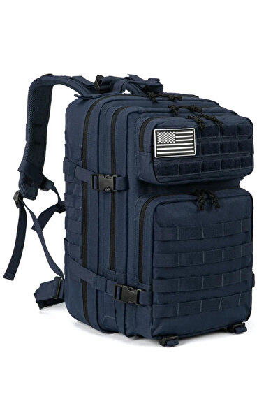 Choice Blue 45L Large Capacity Outdoor Tactical Backpacks for men/Women 3 Days Gym Hiking Bags For Trekking