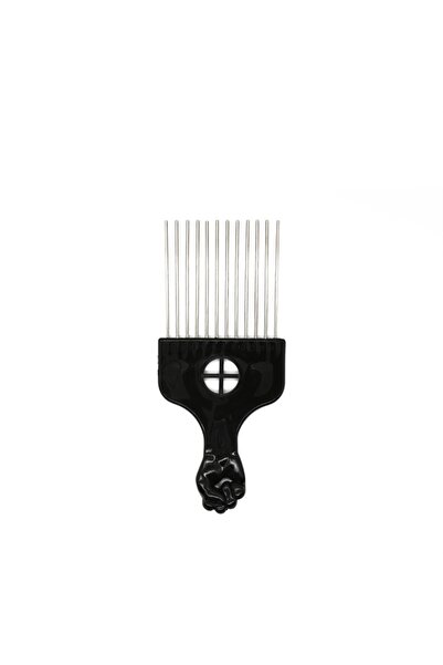 Choice مشط احترافي لتصفيف الشعر الأفريقي K3 بمقبض بلاستيكي وأسنان معدنية لتصفيف الشعر المجعد