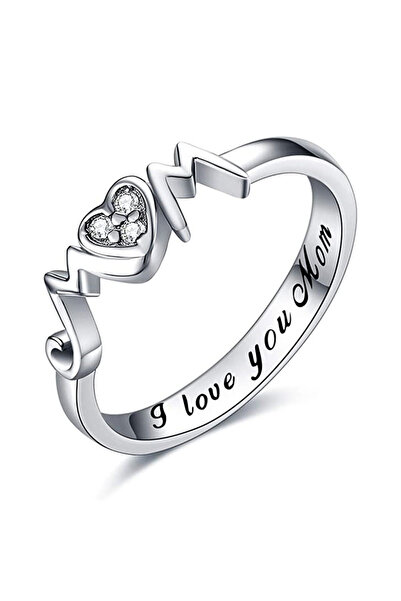 Choice 8 Q330 خواتم هويتان أنيقة للأمهات باللون الفضي، مجوهرات فاخرة للأمهات ...