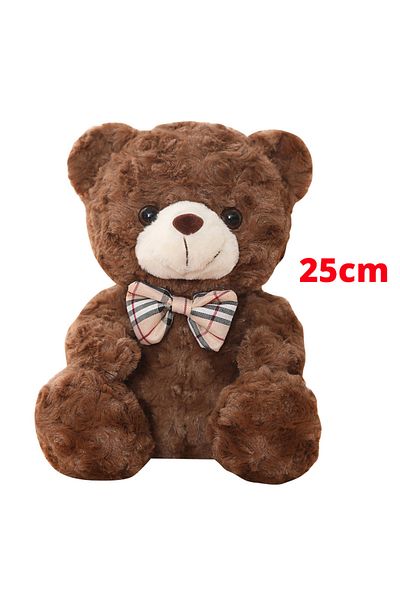 Choice 10 25/35CM Kawaii Teddy Bear Plush Pillow Toys Lovely Bow-Knot Bears Toys Stuffed Soft Animal Dolls