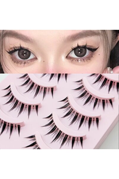 Choice1 CHINA 009 from list 5 Pairs Of Natural Makeup Daily Makeup Cos Eyelashes Simulated Grafting Fish Tai