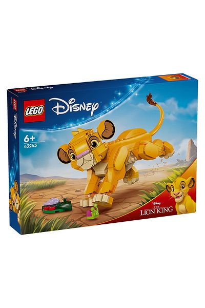 Choice LEGO June new product Disney Animation 43243 Little Lion King Simba building block toys for boys ...