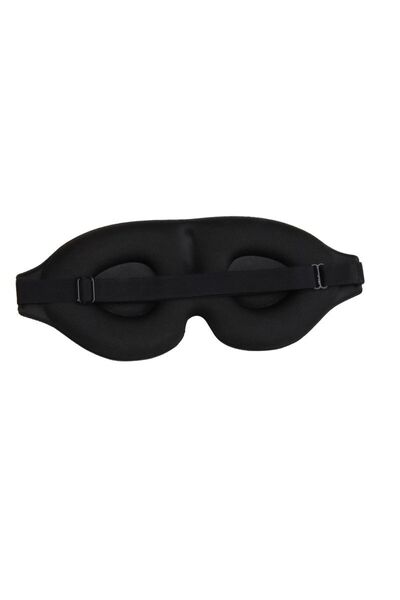 Choice قناع عين أسود ثلاثي الأبعاد قابل للتعديل مناسب للرجال والنساء بدون ضغط...