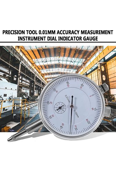Choice 2025 Dial Indicator Gauge Tool Precision Meter 0.01 Resolution Accuracy Measurement Instrument Tools