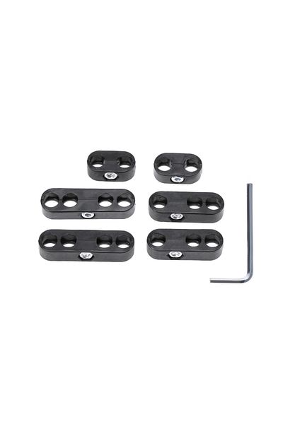 Choice black 7MM 8MM Universal Spark Plug Wire Splitter Sparks Plugs Wires Separators Dividers Looms for Ch