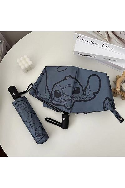 Choice Automatic Umbrella Kawaii Stitch Anime Folded Umbrellas Sun Protection Anti-UV Manual Parasol Portab