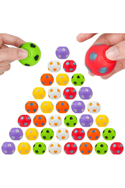 Choice 30 قطعة كرة قدم 10/30 قطعة كرة قدم صغيرة فيدجيت سبينر لعبة كرة قدم للأ...