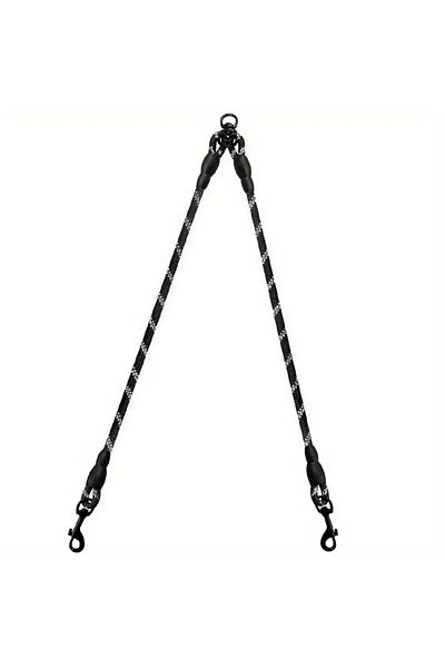 Choice black Dual Dog Leash - 360 Swivel No Tangle Walking Leash for Small Dogs - Double the Fun and Safety