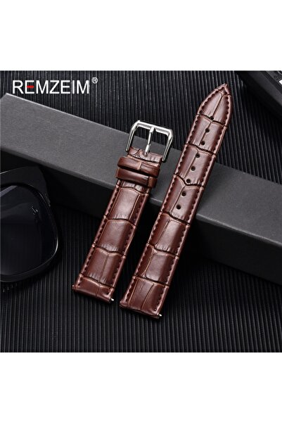 Choice5 18mm brown Calfskin Leather Watch Strap 18mm 20mm 22mm 24mm Watchband...