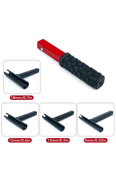 QDS black Door Hinge Wrench Kit Door Hinge Adjustment Tool 9/13/15/18mm Precision Tool Set With Replacem