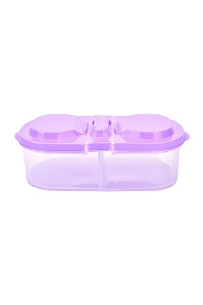 Choice Purple Portable Plastic Protector Case Container Trip Outdoor Lunch Fruit Food Lunch Box Storage Hol