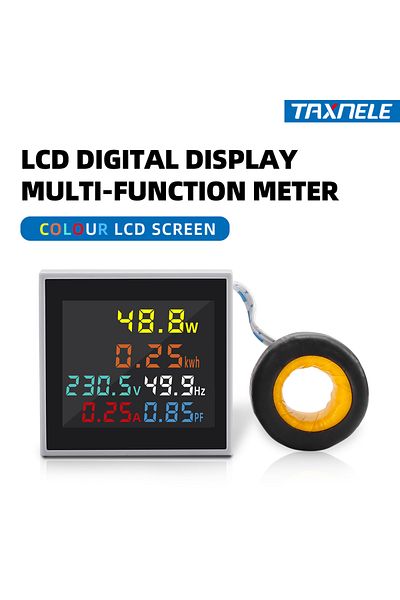 Choice AC 50-300V 6IN1 Digital Display Voltmeter Ammeter Current Voltage Frequency Energy Meter AC monitor