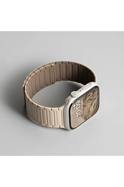 Choice سوار سيليكون S10-46 مم 42 44 45 49 ميلك تي شوكولاتة للساعات 46 مم 42 م...