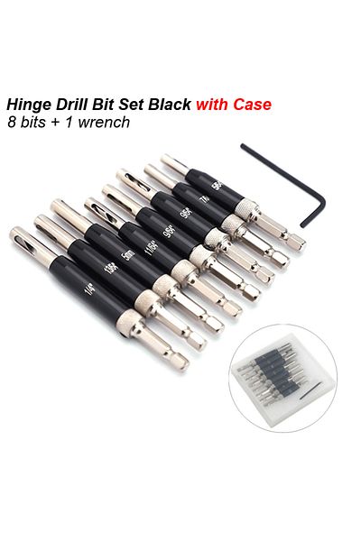 Choice Hinge Drill Bit A Self Centering Hinge Drill Bit Set Clic Change Door Cabinet Window Hole Puncher Ji