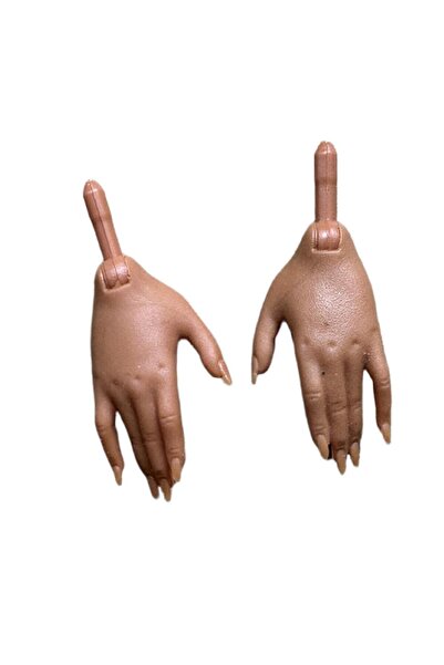 Choice مقاس واحد لول بني غامق دمية الأخت الكبرى الأصلية أيدي بديلة لول بني أب...