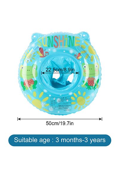 Choice Blue Frog Inflatable Baby Pool Float,Summer Beach Toys Toddler floaties for kids 3-5 age,Swimming ri